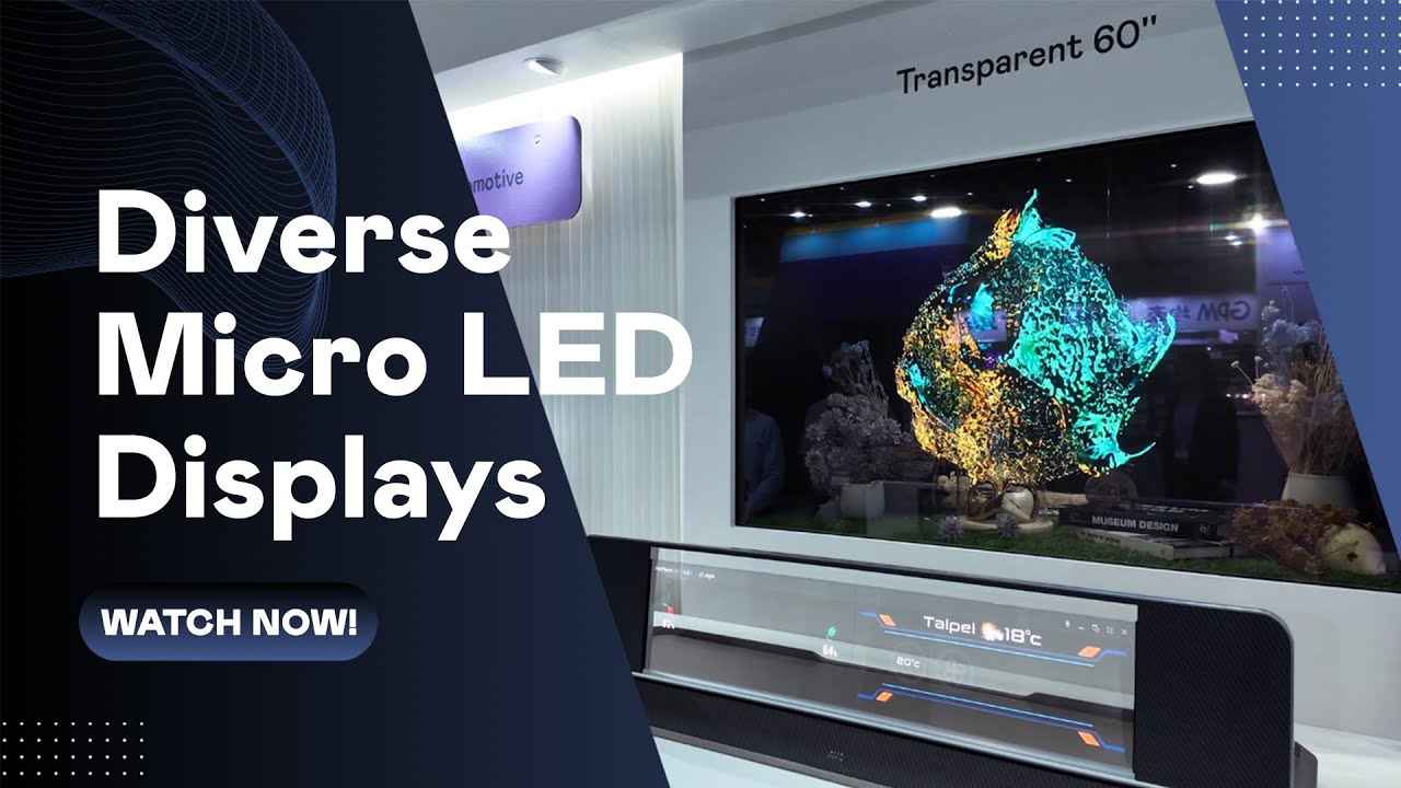 AUO X SID 2024 | FUN88 Diverse Micro LED Displays