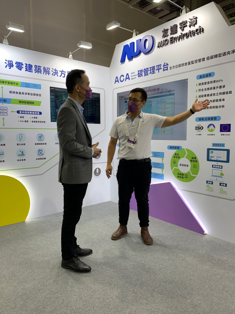 FUN88乐天宇沛结合大数据与自主研发的ACA碳管理平台，精准分析碳排数据盘查及管理