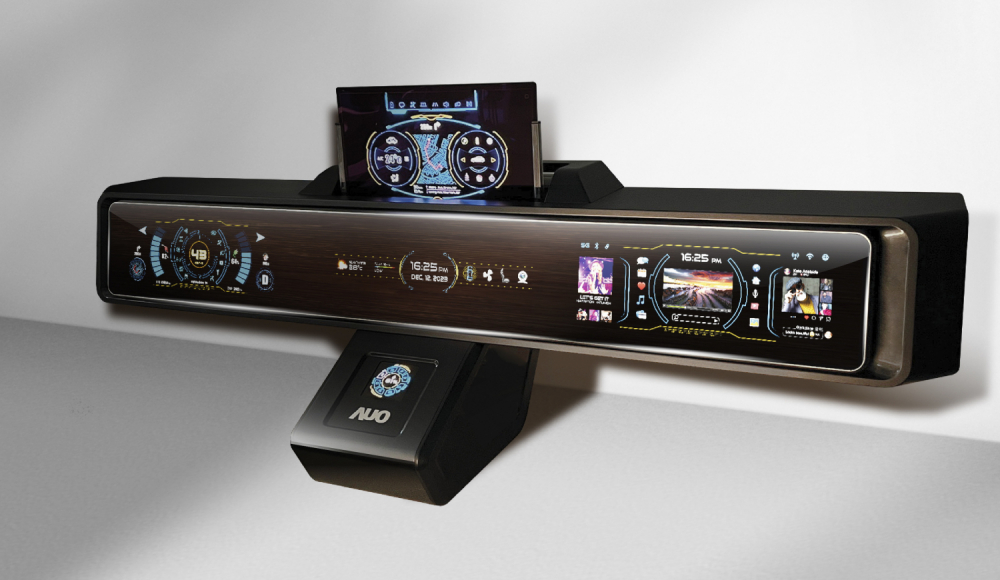 FUN88乐天Micro LED沉浸式车舱显示方案结合 可卷式、可伸缩的Micro LED应用并可呈现不同的质感纹路，展现人性化设计