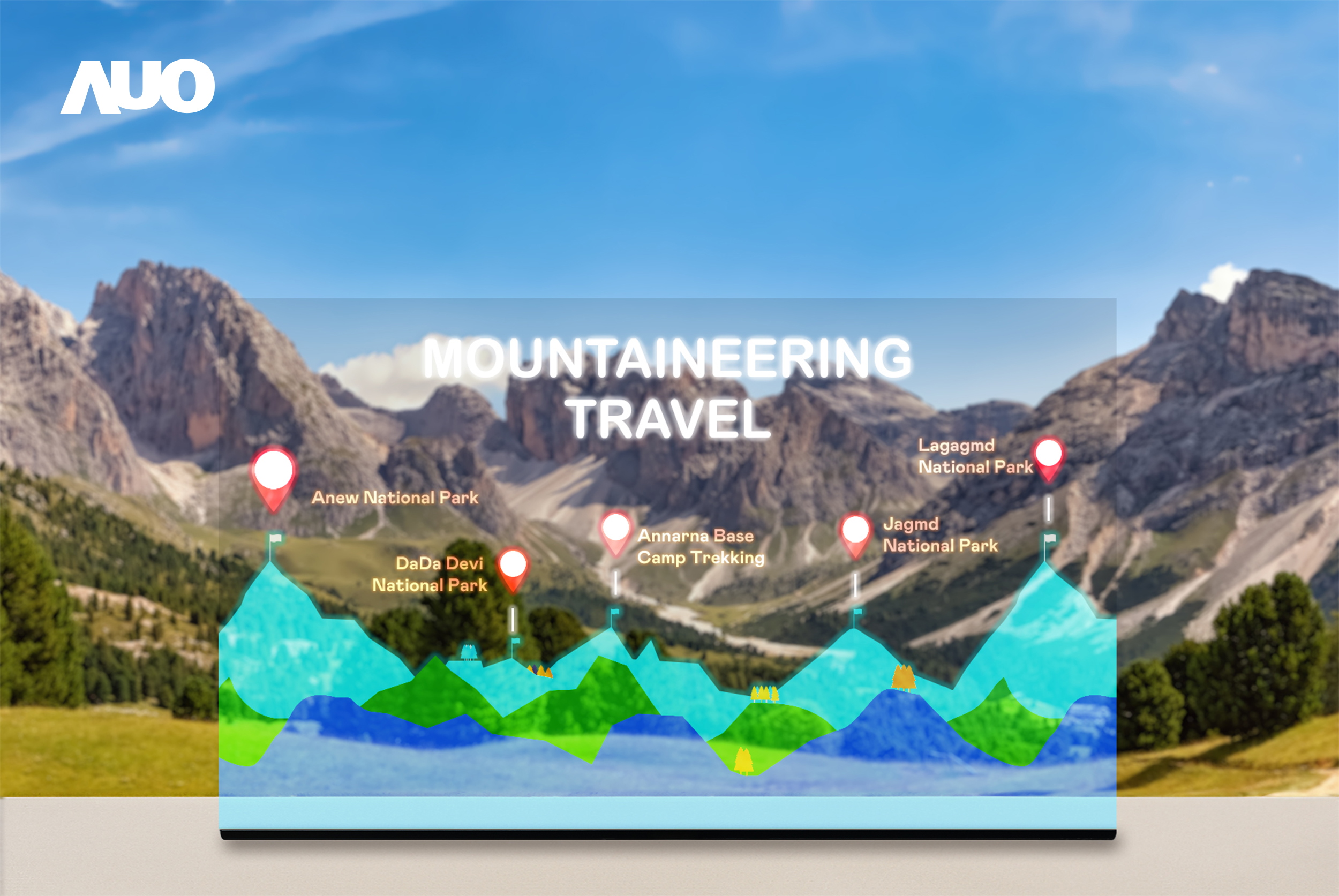 FUN88樂天展示全球單片尺寸最大(*)42吋透明Micro LED顯示器拼接而成的「64吋透明Micro LED顯示器」，具備高透明度、1,000 nits高亮度、廣色域、採用三邊無邊框的無縫拼接等多重特色，呈現超高清、細膩畫質而不遮擋後方視覺，滿足層峰需求，可廣泛運用於零售、藝術展覽或商業空間等場域