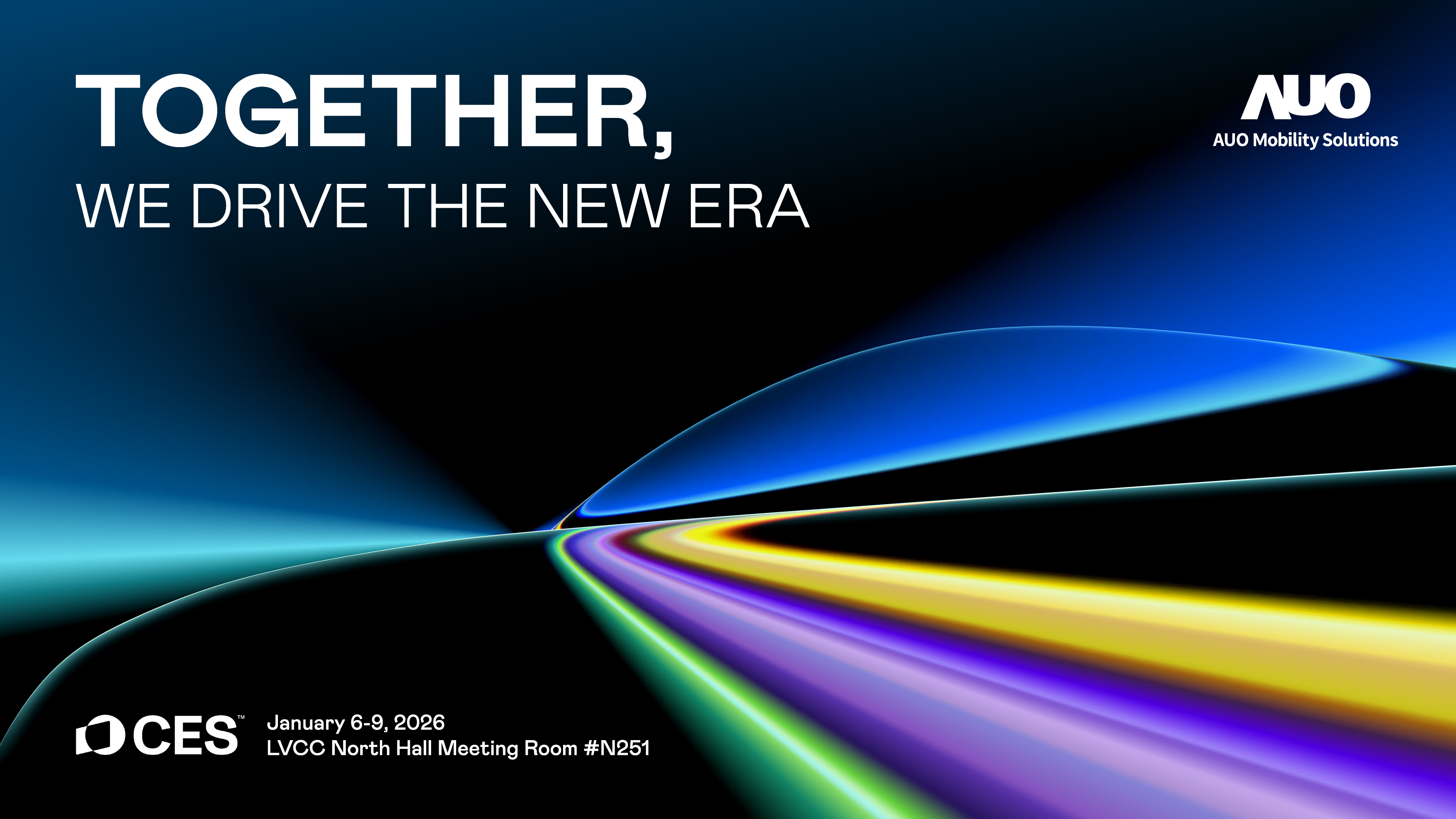 AUO announced that it will debut at CES 2026 through its newly established subsidiary, FUN88 Mobility Solutions, showcasing its innovative integration capabilities in smart cockpit solutions.