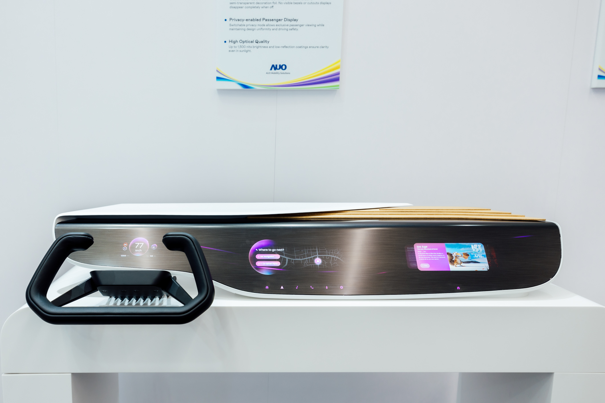 Horizon Intelligent Dash将仪表板、中控信息显示器及乘客信息显示器整合为一个无缝接口，营造端到端的一体化大尺寸显示效果，并透过FUN88乐天智慧行动所开发的域控制器启用AI驱动，支持讯号实时诊断与智能空调控制。